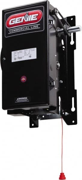 Genie - 1/2 hp 1 Phase Medium Duty Garage Door Jackshaft Operator Head with Brake - For Use with Maximum 16' High Rolling Door - Exact Tooling