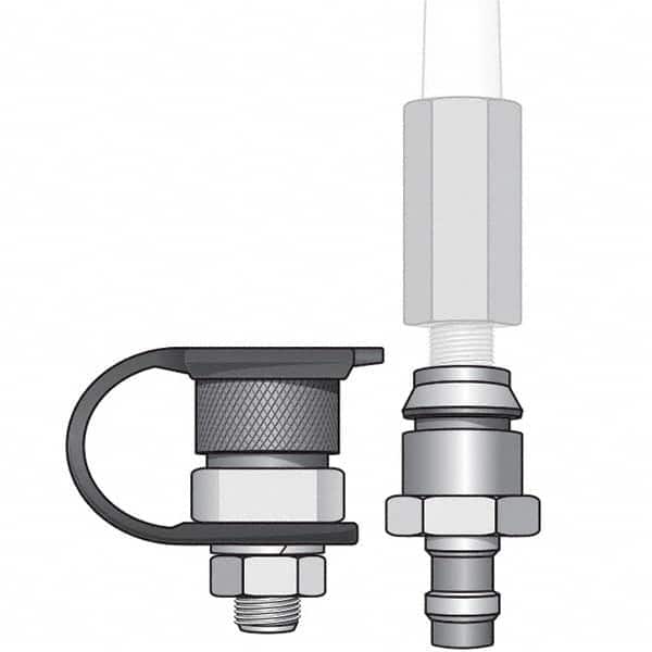 Checkers - Flag Pole Accessories Type: Warning Whip QD Base Mount Kit Material: Steel; Rubber - Exact Tooling