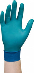 Microflex - Size 8, 7.8 mil, Industrial Grade, Powder Free Nitrile Disposable Gloves - Exact Tooling