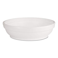DART - Paper & Plastic Cups, Plates, Bowls & Utensils; Breakroom Accessory Type: Bowls ; Breakroom Accessory Description: Dinnerware-Bowl; Foam ; Color: White - Exact Tooling