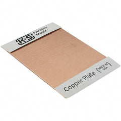 Made in USA - Copper Sheets Material: Copper Thickness (Decimal Inch): 0.0640 - Exact Tooling
