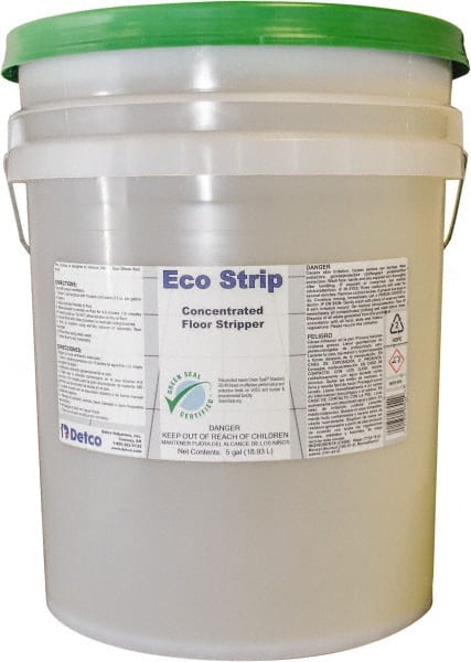 Detco - 5 Gal Pail Stripper - Use on Resilient Flooring - Exact Tooling
