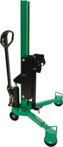Valley Craft - 800 Lb Load Capacity, 30 & 55 Gal Drum Lifter - For 30 Gal & 55 Gal Drums - Exact Tooling
