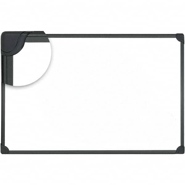 Universal One - 36" High x 48" Wide Magnetic Dry Erase Board - Lacquered Steel, Includes Accessory Tray/Rail & Mounting Kit - Exact Tooling