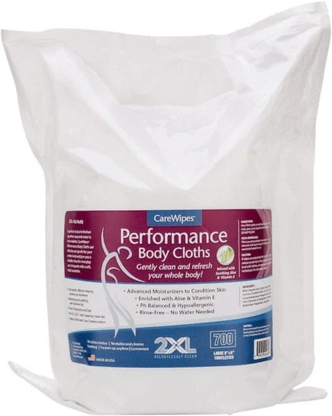 2XL - (4) 700-Sheet Packs Pre-Moistened Body Wipes - Exact Tooling