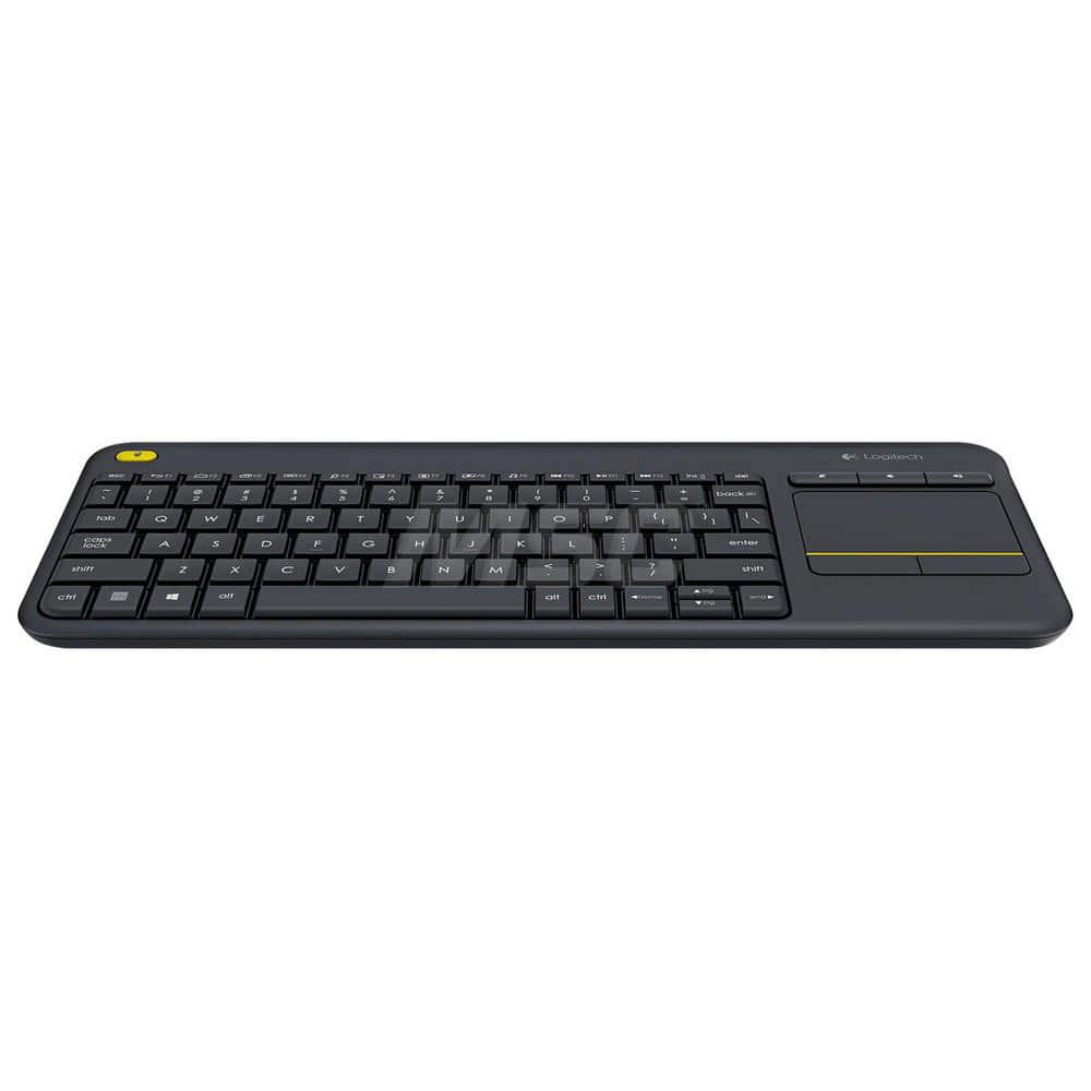 Logitech - Office Machine Supplies & Accessories; Office Machine/Equipment Accessory Type: Keyboard ; For Use With: Computers; Phones; Tablets ; Contents: Unifying Receiver; 2 AA Batteries (Pre-Installed); User Documentation ; Color: Black - Exact Tooling
