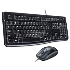 Logitech - Office Machine Supplies & Accessories; Office Machine/Equipment Accessory Type: Keyboard/Mouse ; For Use With: Linux: 2.6 & Later; Windows XP; Vista; 7; 8; 10 Operating Systems ; Color: Black - Exact Tooling