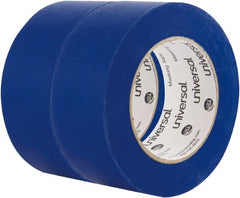 Universal One - 48mm Wide x 54.8 m Long Blue Crepe Paper Masking Tape - Series 6703, 5.5 mil Thick, 23 In/Lb Tensile Strength - Exact Tooling