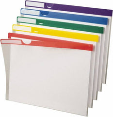 Pendaflex - 8-1/2 x 11", Letter Size, Assorted Colors, Index Folder - Exact Tooling