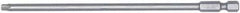 Wiha - T7 Torx Bit - 1/4" Hex Drive, 6" OAL - Exact Tooling