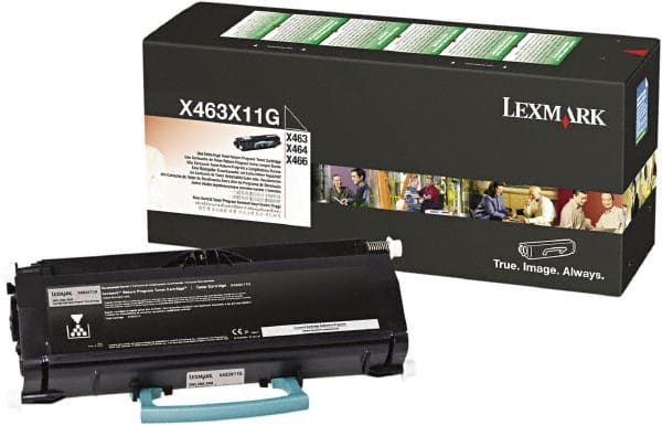 Lexmark - Black Toner Cartridge - Use with Lexmark X463de, X464de, X466de, X466dte, X466dwe - Exact Tooling