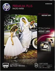 Hewlett-Packard - 8-1/2" x 11" White Photo Paper - Use with Inkjet Printers - Exact Tooling