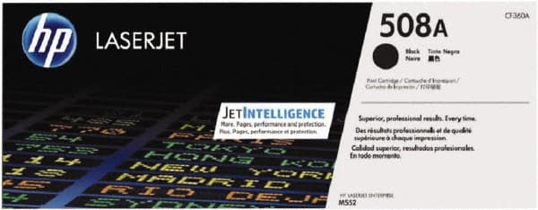 Hewlett-Packard - Black Toner Cartridge - Use with HP Color LaserJet M553 - Exact Tooling