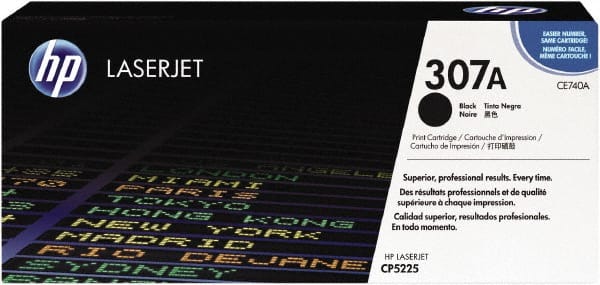Hewlett-Packard - Black Toner Cartridge - Use with HP Color LaserJet Professional CP5225 - Exact Tooling