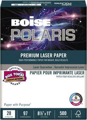 Boise - 8-1/2" x 11" White Copy Paper - Use with Copiers, Laser Printers - Exact Tooling