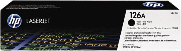 Hewlett-Packard - Black Toner Cartridge - Use with HP LaserJet Pro 100 Color MFP M175nw, Pro CP1025nw, TopShot LaserJet Pro M275 MFP - Exact Tooling