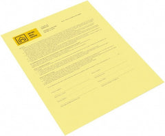 Xerox - 8-1/2" x 11" Canary Digital Carbonless Paper - Use with Laser Copiers, Laser Printers - Exact Tooling