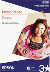 Epson - 13" x 19" White Photo Paper - Use with Inkjet Printers - Exact Tooling