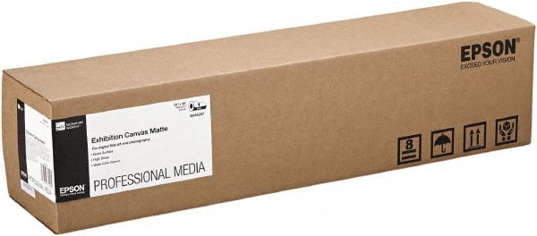 Epson - White Photo Paper - Use with Wide-Format Printers, Plotters - Exact Tooling