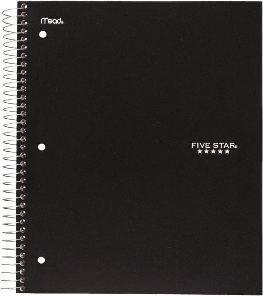 Five Star - 200 Sheet, 8-1/2 x 11", College Ruled 5 Subject Notebook - Assorted Colors - Exact Tooling