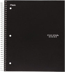 Five Star - 200 Sheet, 8-1/2 x 11", College Ruled 5 Subject Notebook - Assorted Colors - Exact Tooling