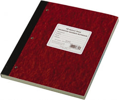National Brand - 200 Sheet, 9-1/4 x 11", Quadrille Lab Notebook - Brown - Exact Tooling