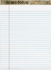 TOPS - 50 Sheet, 8-1/2 x 11-3/4", Legal Pad - White - Exact Tooling