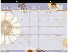 AT-A-GLANCE - 12 Sheet, 22 x 17", Desk Pad Calendar - Exact Tooling