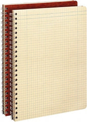 AMPAD - 76 Sheet, 11-3/4 x 9-1/4", Quadrille Computation Book - Brown - Exact Tooling
