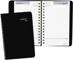 AT-A-GLANCE - 312 Sheet, 4-7/8 x 8", Appointment Book - Black - Exact Tooling
