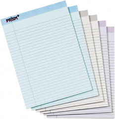 TOPS - 50 Sheet, 8-1/2 x 11-3/4", Legal Pad - Assorted Pastels - Exact Tooling
