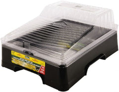 Richard - 9-1/2" Roller Compatible Paint Tray - 1 Gal Capacity, 9-1/2" Wide, Plastic - Exact Tooling