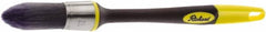 Richard - 1" Oval Polyester Trim Brush - 2-1/4" Bristle Length, 7-3/8" Rubber Sash Handle - Exact Tooling