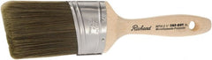 Richard - 2-1/2" Oval/Angle Polyester Angular Brush - 3-1/8" Bristle Length, 5-1/2" Wood Sash Handle - Exact Tooling