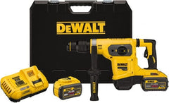 DeWALT - 60 Volt 1" SDS Max Chuck Cordless Hammer Drill - 0 to 3,150 BPM, 0 to 550 RPM, Reversible - Exact Tooling