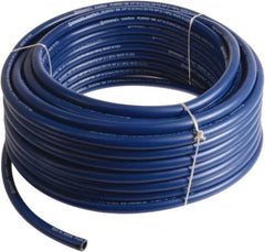Continental ContiTech - 1/2" ID x 0.78" OD 200' Long Multipurpose Air Hose - 300 Working psi, -10 to 158°F, Blue - Exact Tooling