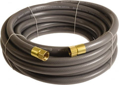 Continental ContiTech - 3/4" ID x 1.11" OD 75' Long Multipurpose Air Hose - FNPT x FNPT Ends, 250 Working psi, -10 to 158°F, 3/4" Fitting, Gray - Exact Tooling