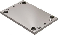 Jergens - 15" Long x 10" Wide Steel Fixture Plate - 3/4" Plate Thickness - Exact Tooling