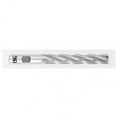 3/4 Dia. x 6-1/4 Overall Length 4-Flute Square End HSS-CO SE End Mill-Round Shank-Center Cutting-Uncoated - Exact Tooling