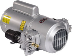 Gast - 1/3 hp, 2.4 CFM, 100 Max psi Piston Compressor Pump - 12 VDC, 15.2" Long x 10.15" Wide x 5.8" High - Exact Tooling
