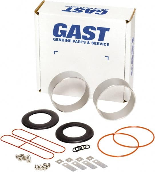 Gast - Air Compressor Repair Kit - Use with Gast 72R6 Rocking Piston Pump - Exact Tooling