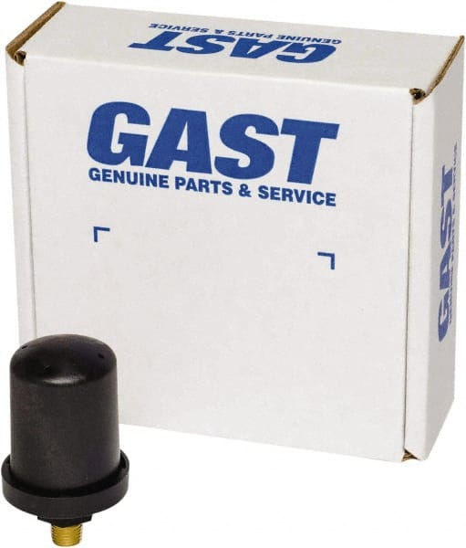 Gast - 1/4 NPT Air Compressor Filter/Muffler Assembly - Use with Gast 48/56 Frame Piston Pumps - Exact Tooling
