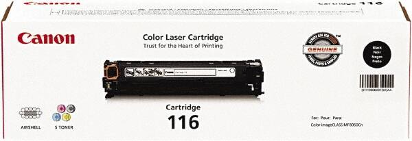 Canon - Black Toner Cartridge - Use with Canon imageCLASS MF8050Cn, MF8080Cw - Exact Tooling