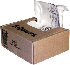 FELLOWES - Clear Shredder Waste Bag - Use with Fellowes Powershred 70S, 73Ci, 74C, 75Cs, 79Ci, 83Ci, 84Ci, 85Ci, 89Ci, DM1200Ct, DM1600Ct, 450M, 450Ms, 455Ms, 460Ms, 465Ms, 46Ms, MS-460Cs, MS-450Cs - Exact Tooling