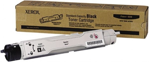 Xerox - Black Toner Cartridge - Use with Xerox Phaser 6360 - Exact Tooling