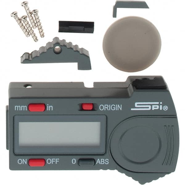 SPI - Caliper Digital Display - For Use with 17-600-8, 17-601-6 & 17-602-4 - Exact Tooling