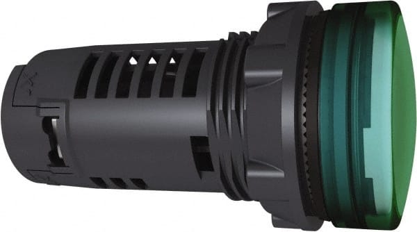 Schneider Electric - 120 V Green Lens LED Pilot Light - Exact Tooling