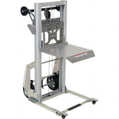 Vestil - 200 Lb Capacity, 61" Lift Height, Portable Workstation Manually Operated Lift - Exact Tooling