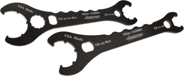 Accupro - Collet Chuck Spanner Wrench - Series ER11, ER20, ER25, ER40, ER16, ER32 - Exact Tooling