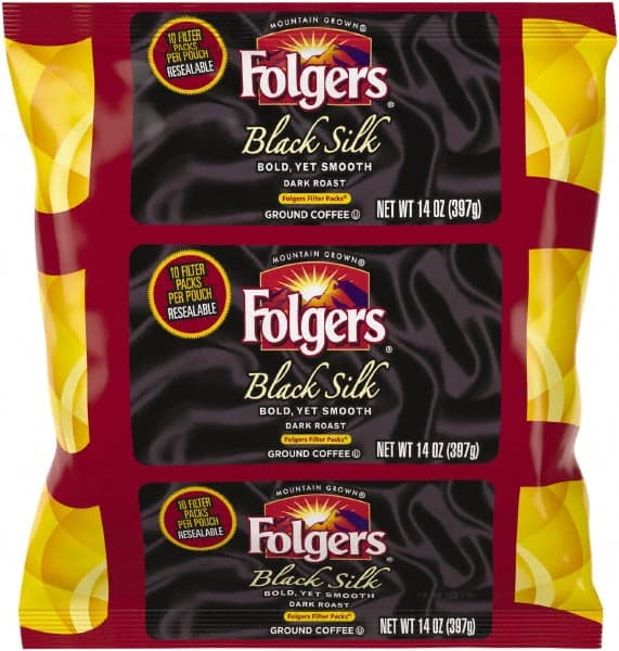 Folgers - Coffee Filter Packs, Black Silk, 1.4 oz Pack, 40 Packs/Carton - Exact Tooling